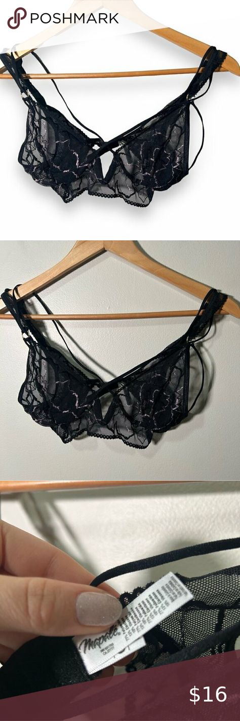 NWOT Mapale Lace Strappy bralette S/M Strappy Bralette, The Search, Mix And Match, Bralette, Nordstrom, Lace, Outfit Inspo, Plus Fashion, Fashion Design