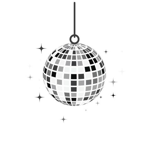 Disco Ball Clipart, Disco Background, Ball Clipart, Disco Aesthetic, Ball Drawing, Discreet Tattoos, Mirror Ball, Disco Balls, Simplistic Tattoos