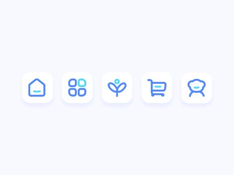 Modern Icon Design, Icon Styles Design, Illustration Technology, App Frame, Ui Buttons, Icon Set Design, Navigation Design, Icon Design Inspiration, Mobile Icon