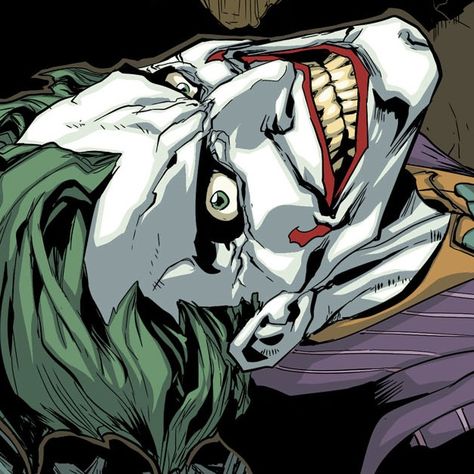 Joker Pfp Comic, Dc Profile Picture, Joker Widget, Joker Icon, Joker Pfp, Joker Comic, Time Cartoon, Joker Artwork, Gotham Villains