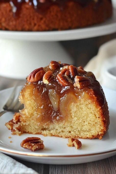 Toffee Pecan Bundt Cake With Caramel Drizzle, Upside Pecan Cake, Pecan Pie Upside Down Cake Betty Crocker, Pecan Upside Down, Pecan Pie Upside Down Cake Recipe, Paul Newman Cake 12 Tomatoes, Upside Down Pecan Cake Recipe, Upside Down Pecan Bundt Cake, Pecan Upside Down Cake With Box Cake