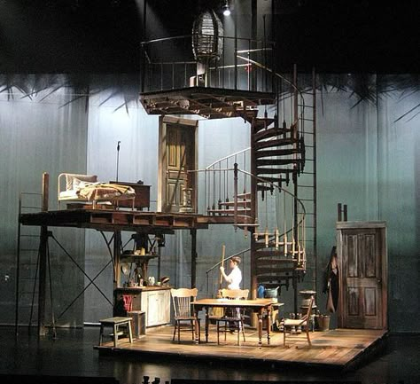 Scenic Design Theatres, Technical Theatre, Theatre Set Design, Theatre Inspiration, Theatre Lighting, Set Design Ideas, A Streetcar Named Desire, Set Design Theatre, Stage Set Design