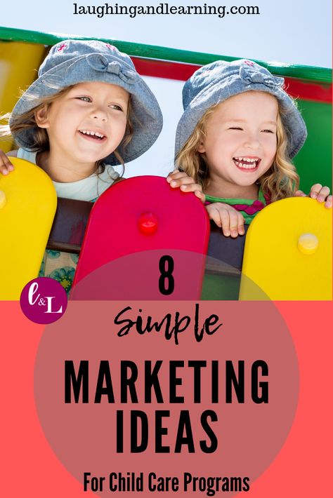 How do you market and advertise for your child care service? Here are 8 simple child care marketing ideas & strategies that you can implement now. Childcare Advertising Ideas, Daycare Marketing Ideas, Preschool Advertisement Ideas, Preschool Marketing Ideas, Daycare Advertising Ideas, School Marketing Ideas, Childcare Website, School Marketing, Child Development Activities