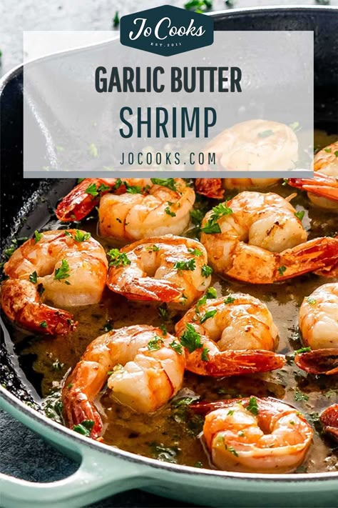 Spicy Garlic Butter Shrimp, Shrimps Receipt, Shrimp Ideas, Jumbo Shrimp Recipes, Cooked Shrimp Recipes, Fish Tails, Shrimp Enchiladas, Chicken Empanadas, Sea Foods