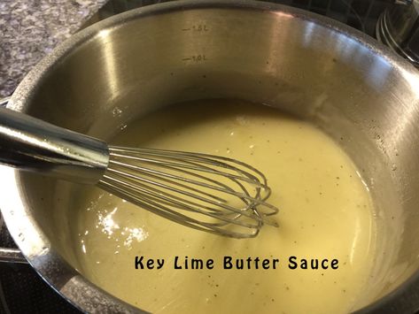 Key Lime Sauce, Lime Butter Sauce, Butter Cream Sauce, Whole30 Fish Recipes, Lime Butter, Shrimp Sauce, Lime Cream, Easy Fish Recipes, Garlic Butter Sauce