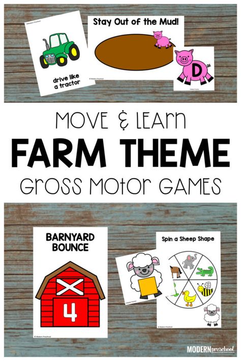 You searched for Farm animals - Modern Preschool Farm Gross Motor Activities, Farm Gross Motor, Preschool Gross Motor, Modern Preschool, Farm Activities Preschool, Transition Activities, May Crafts, Gross Motor Activity, Farm Preschool