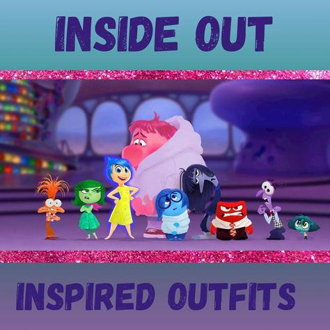 Inside Out Inspired Outfits! 💙 Comment your favorite character🤩 #insideout2 Inside Out 2 Outfit Ideas, Inside Out Outfit Ideas, Spirit Week Outfits, Week Outfits, Inside Out 2, Spirit Week, Inspired Outfits, Diy Clothes, Favorite Character