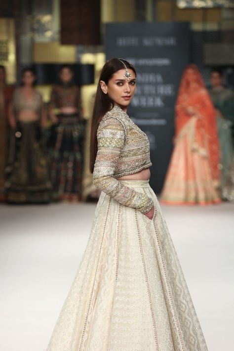 Bollywood actor Aditi Rao Hydari walks on the ramp for the designer Ritu Kumar at India Couture Week 2023 in New Delhi, India. Follow @unlimitedluxuryonly 💎 Follow @thefabinfo Dm @thefabinfo for media inquiries or licensing. BTS Clips and content available for Club patrons (Link in bio) #aditiraohydari #bollywood #model #actor #desinger #indianfashion #outfit #outfitoftheday #outfitinspiration #womenfashion #womenstyle #womenoutfit #wcw #womangram #slay #explore #explorepage #ootd Indian Couture Week 2023, Couture Week 2023, Aditi Rao Hydari, Aditi Rao, Ritu Kumar, New Delhi India, Indian Couture, Couture Week, Indian Fashion Dresses