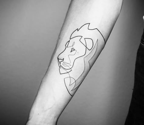 Top 100 tattoos by artist Mo Ganji Single Tattoos, Minimalist Tattoo Meaning, Mo Ganji, One Line Tattoo, Tattoo Lion, Typography Tattoo, French Tattoo, Tattoo Line, Lion Head Tattoos