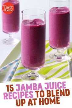 Copycat Jamba Juice, Jamba Juice Recipes, Jamba Juice Smoothies, Banana Apple Smoothie, Smoothie Fruit, Juice Smoothies Recipes, Shampoo Recipe, Jamba Juice, Clean Eating Challenge