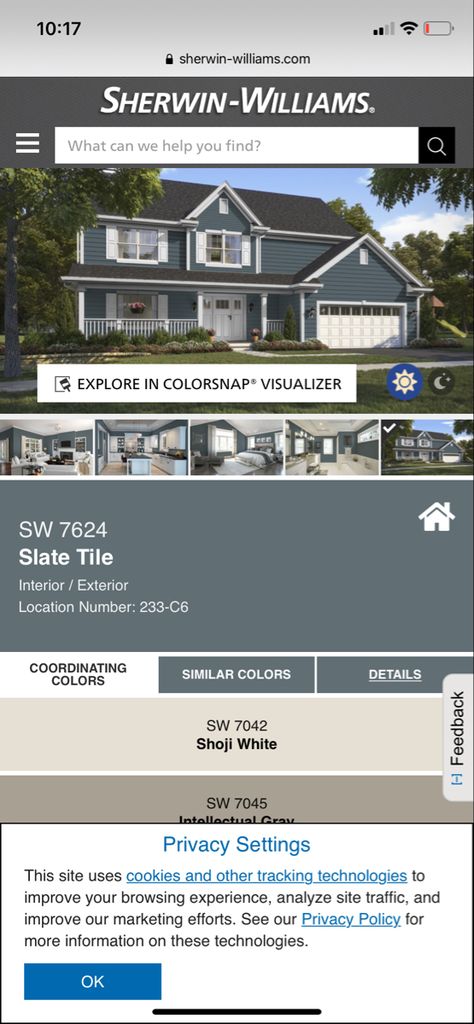 Sw Slate Tile Paint Exterior, Slate Blue Home Exterior, Slate Tile Exterior Sherwin Williams, Sherwin Williams Slate Tile Exterior, Slate House Exterior, Slate Tile Sherwin Williams, Slate Blue House Exterior, Blue Home Exterior, Tile Exterior