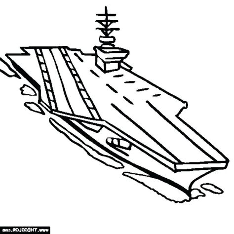 Aircraft Carrier Coloring Battleship Navy Drawing Military Getdrawings Getcolorings Uss Sketch Coloring Page Navy Ship Drawing, Aircraft Carrier Drawing, Abraham Lincoln Drawing, Uss Gerald R Ford, Us Navy Aircraft, Ship Craft, Navy Aircraft Carrier, Patriotic Art, Us Navy Ships