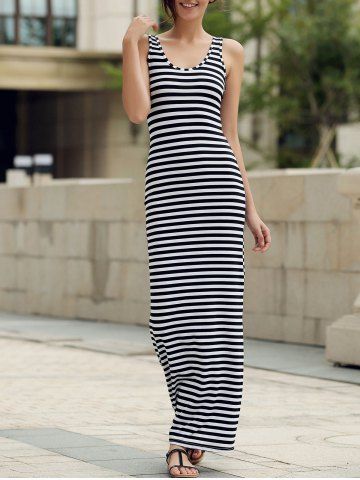 GET $50 NOW | Join RoseGal: Get YOUR $50 NOW!http://www.rosegal.com/maxi-dresses/trendy-style-coop-neck-stripe-176501.html?seid=8294566rg176501 Horizontal Striped Dress, Jersey Prom Dress, Best Maxi Dresses, Cheap Maxi Dresses, Backless Prom Dresses, Maxi Dress Online, Long Summer Dresses, Women Maxi, Striped Maxi Dresses