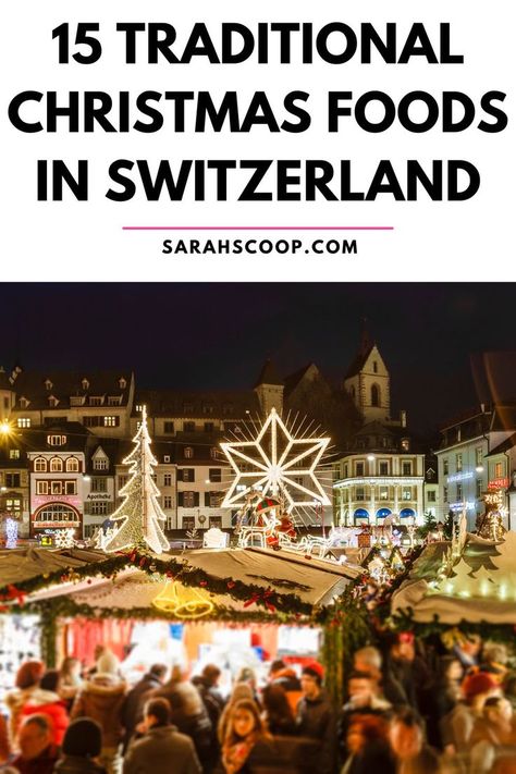 Swiss Themed Party Ideas, Swiss Foods Switzerland, Switzerland Christmas Traditions, Swiss Christmas Aesthetic, Recipes From Switzerland, Swiss Christmas Food, Switzerland Food Recipes, Swiss Christmas Traditions, Swiss Christmas Decorations