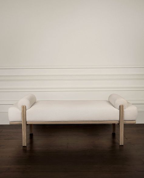 BENCHES. Such a versatile piece of furniture but often forgotten - see below for 3 ways to use a bench:⁠ ⁠ 1) At the end of your bed for a place to sit if you don't have space for an armchair. ⁠ 2) As extra seating in your Living Room, in front of a fireplace or TV so you don't block the view.⁠ 3) In your Entrance Hall to sit on when putting on your shoes. ⁠ ⁠ Where would you have a bench in your home? End Of Bed Furniture Ideas, Bench In Front Of Fireplace Living Rooms, Backless Sofa Benches, Seating In Front Of Bed, Bench Bedroom Ideas, Bed Front Bench, Bench In Front Of Bed, Bed Bench Ideas, Bench At End Of Bed