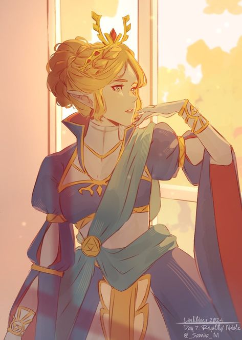 Female Link Fanart, Arwen Fanart, Princess Zelda Twilight Princess, Tp Zelda, Queen Zelda, Legend Of Zelda Fanart, Zelda Pfp, Legend Of Zelda Manga, Botw Art