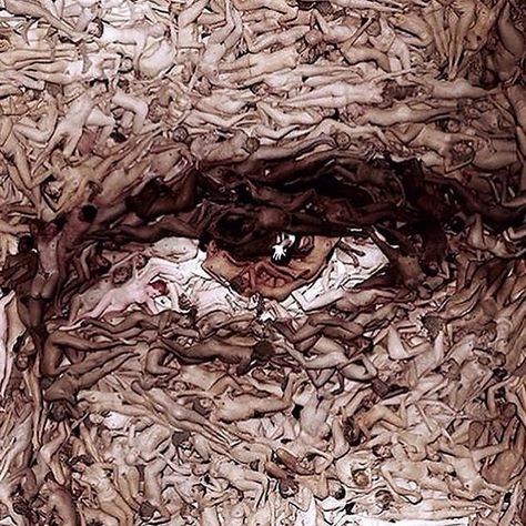 "Naked eye" by Spencer Tunik (shared by @salavat.fidai ) by artfido Spencer Tunick, Modern Surrealism, Realistic Eye Drawing, Wow Art, Foto Art, Surreal Art, Optical Illusions, Amazing Art, Surrealism