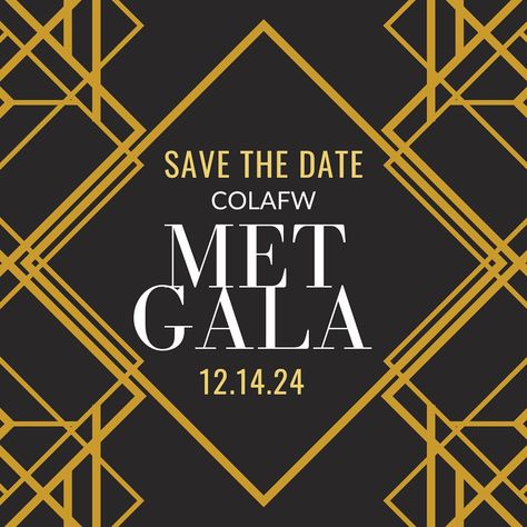 Save the Date: ColaFW Met Gala Get ready to shine, Columbia!✨ The countdown is on for the 4th Annual ColaFW Met Gala on Saturday, December 14, 2024. Prepare to immerse yourself in a night of elegance and fashion. Stay tuned for the highly anticipated theme announcement, coming soon! This year’s ColaFW Met Gala promises to be the most spectacular yet. Don’t miss out on the ultimate end-of-year fashion extravaganza! Mark your calendars and spread the word!   #ColaFWMetGala #colafw #MetGal... End Of Year, Stay Tuned, Save The Date, Columbia, Coming Soon, This Year, Save The Date Cards