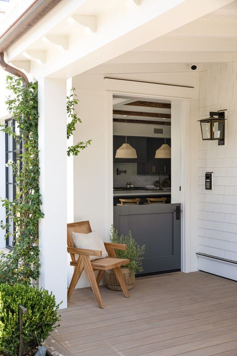 10 Front Porches That Foster Connection Brooke Wagner, Entryway Pendant, Lantern Lighting, Flip House, Urban Electric, Door Entry, Dutch Door, Lantern Wall, Reno Ideas