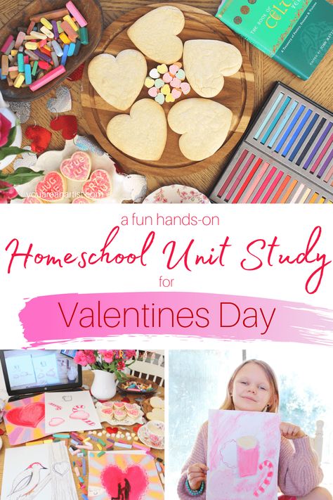 Homeschool Valentines, Valentines Day History, Valentine History, Unit Studies Homeschool, Homeschool Lesson Plans, Homeschool Crafts, Homeschool Elementary, Music Appreciation, Spring Preschool