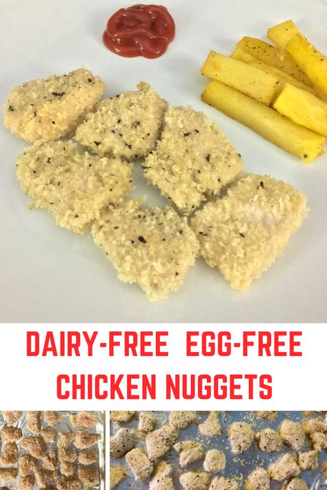 Ground Chicken Nuggets Recipe, Oven Baked Chicken Nuggets, Easy Chicken Nugget Recipes, Gluten Free Chicken Nuggets, Baked Chicken Strips, Vegan Chicken Nuggets, Healthy Chicken Nuggets, Fried Chicken Nuggets, Baked Chicken Nuggets