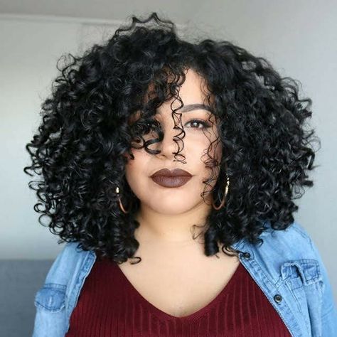 3b Curly Hair, Natural Curly Hair Cuts, Crimped Hair, Curly Hair Types, Short Curly Haircuts, Beautiful Curly Hair, Haircuts For Curly Hair, Short Curly Styles, Curly Hair Inspiration