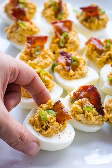 Deviled Eggs Recipe Best, Crunchy Dill Pickles, Perfect Boiled Eggs, Bacon Deviled Eggs Recipe, Deviled Eggs With Bacon, Eggs With Bacon, Deviled Eggs Recipe Easy, Devilled Eggs Recipe Best, Perfect Boiled Egg