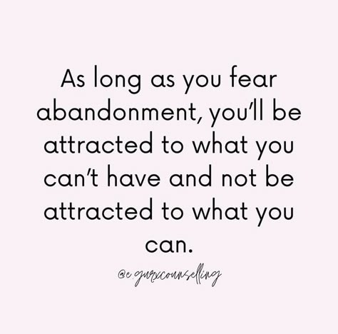 Fear Of Abandonment Quotes, Abandonment Quotes, Fear Of Abandonment, Self Healing Quotes, Good Motivation, Daily Positive Affirmations, Word Of Advice, Motivational Thoughts, Real Life Quotes