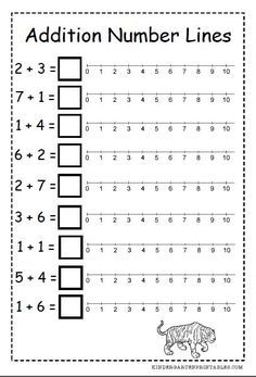 Number Line addition worksheets free printables  number line addition worksheets Number Line Addition, Maths Art, Adding Worksheets, Addition Kindergarten, Math Addition Worksheets, Number Lines, Numbers Kindergarten, 1st Grade Math Worksheets, Addition Worksheets