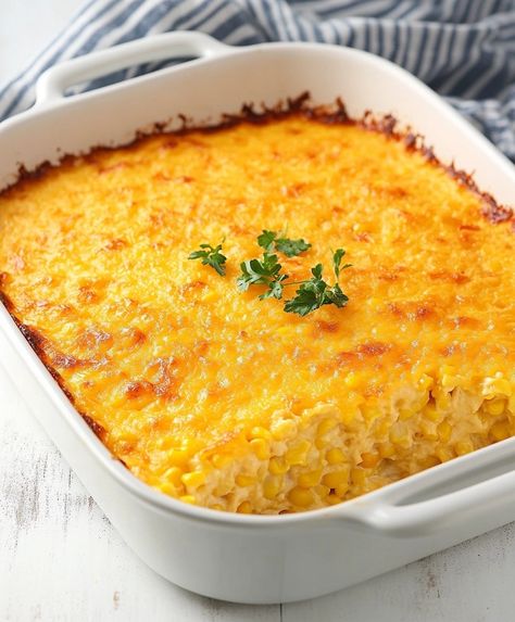 Paula Deen’s Corn Casserole Recipe Corn Casserole Recipe Gluten Free, Paula Dean Corn Casserole Crockpot, Corn Casserole No Cheese, Paula Deen’s Corn Casserole Recipe, Corn Pudding Paula Deen, Corn Casserole Without Jiffy Cornbread, Three Corn Casserole, Paula Seems Corn Casserole, Paula Deans Corn Casserole Recipe