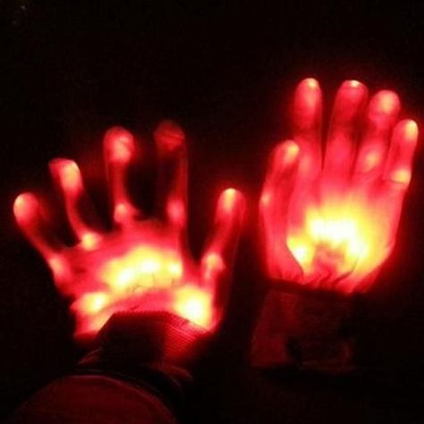 Gloves Aesthetic, Led Gloves, Magic Fingers, Led Stage Lights, Finger Lights, Comic Con Cosplay, Party Toys, Older Brother, Up Halloween