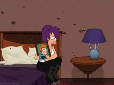 Futurama Lost Season 3, Fry And Leela, Fry Futurama, Field Pictures, Ugly Cry, Matt Groening, The Sting, Princess Bubblegum, Cartoon Network Adventure Time