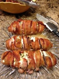 RedheadWhite&Food: Bacon Wrapped, Pork Tenderloin Stuffed with Jalapeno Cream Cheese! Pork Tenderloin Stuffed, Bacon Wrapped Pork Loin, Jalapeno Cream Cheese, Wrapped Pork Tenderloin, Cheese Christmas, Thanksgiving Goodies, Easy Suppers, Smoked Pork Tenderloin, Bacon Wrapped Pork Tenderloin