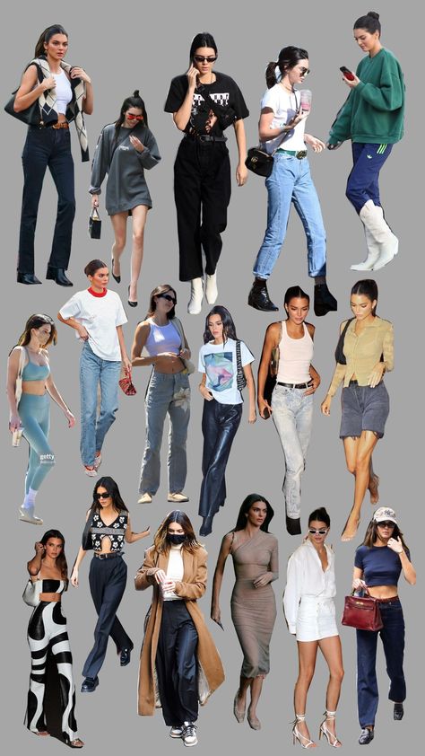 Kendall Jenner street style Kendall Jenner Streetwear, Outfits Kendall Jenner, Aesthetic Outfits, Kendall Jenner, Street Wear