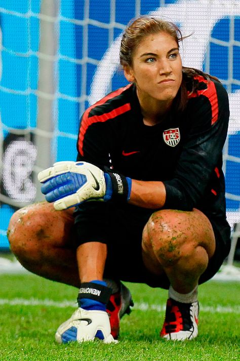 Hope Solo prepares for third World Cup while dealing with recent controversy Usa Soccer Team, Female Football Player, Better Self, Uswnt Soccer, Female Soccer, Hope Solo, Soccer Goalie, Soccer Star, Football Players Images