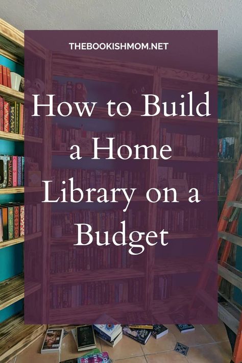 How to Build a Home Library on a Budget Home Library Ideas Small, Library Bedroom Ideas, Small Library Room, Small Home Library Ideas, Room Library Ideas, Diy Home Library, Cozy Reading Room, Small Home Library, Cozy Home Library