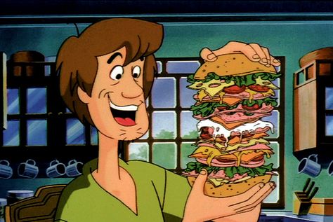 Shaggy Sandwich, Scooby Doo Sandwich, Giant Sandwich, Scooby Doo Shaggy, Scooby Doo Pictures, Shaggy Rogers, Scooby Doo Images, Shaggy And Scooby, Scooby Doo Mystery Incorporated