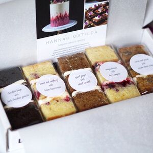 Cake Slice Packaging, Coconut Sponge Cake, Cake Flavours, Wedding Cake Tasting, Moist Carrot Cakes, Christening Cakes, Baking Packaging, Cake Pricing, Cake Packaging