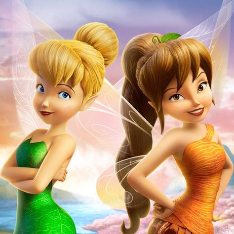 Tinker and Fawn thinking "what  trouble can we get into today". Dr Mundo, Disney Faries, Tinkerbell Wallpaper, Tinkerbell Movies, Tinkerbell Pictures, Tinkerbell Fairy, Pirate Fairy, Tinkerbell And Friends, Tinkerbell Disney