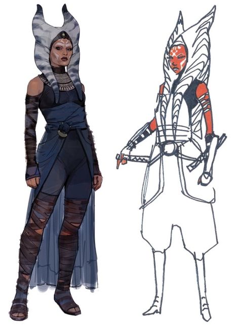 Brian Matyas, Dave Filoni, Star Wars Species, Ashoka Tano, Star Wars Drawings, Star Wars Concept Art, Star Wars Outfits, Ahsoka Tano, Star Wars Artwork