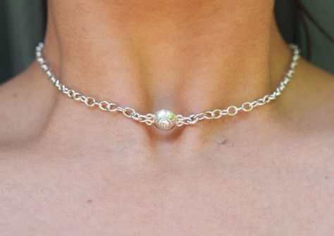 Silver Etching, Locking Collar, Day Collar, Collar Choker, Choker Collar, Everyday Jewelry, Solid 925 Sterling Silver, Silver Jewelry, 925 Sterling Silver