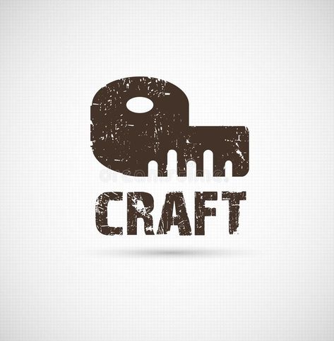 Craft logo business idea. Tool of design handmade needlecraft element and fashion handicraft symbol stock illustration Handicraft Logo, Layout Editoriale, Craft Logo, Business Idea, Logo Business, Logo Ideas, Craft Tools, Stock Illustration, Stock Vector