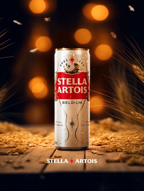 Advertising Product, Stella Artois, Design Advertising, Graphic Design Advertising, Freelancing Jobs, Product Design, Adobe Photoshop, Beer, Photoshop