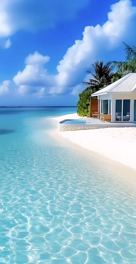 Beautiful Beaches Paradise, Connecting With Nature, Best Nature Wallpapers, Beautiful Ocean Pictures, Maldives Travel, Pretty Landscapes, Beach Wallpaper, Dream Travel Destinations, Beach Paradise