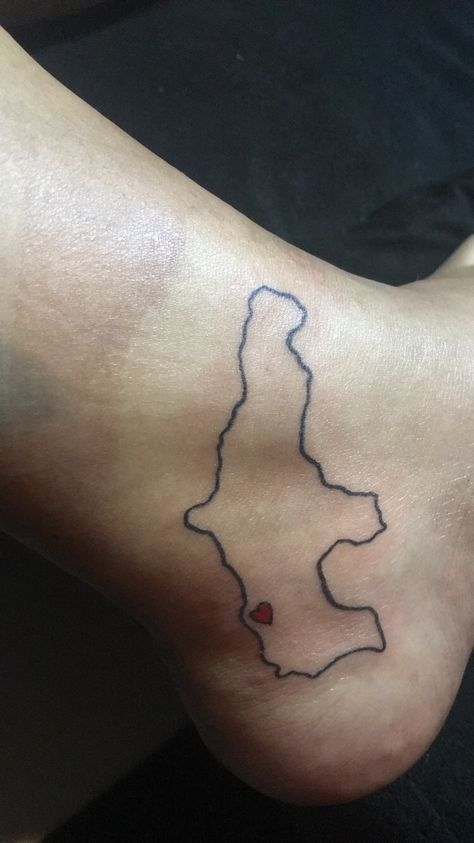 Saipan Map Tattoo Outline Heart                                                                                                                                                                                 More Saipan Tattoo, Map Tattoo, Map Tattoos, Tattoo Outline, Tattoo Idea, Paw Print Tattoo, Jesus Fish Tattoo, Tatting, Tattoo Ideas