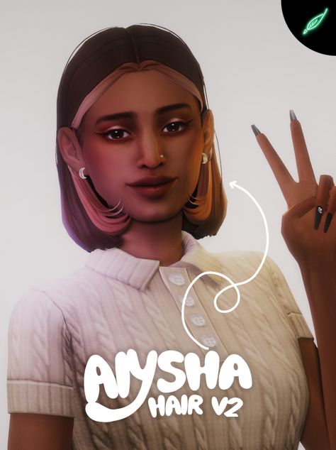 🖤~aiysha~ hair (V2!) 🖤 | Patreon Make Sims 4 Cc, Sims 4 Dyed Hair, Sims 4 Braided Hair, Sims 4 Cc Bob Hair, Sims 4 Dyed Hair Cc, Sims 4 Cc Pixie Cut, Sims 4 Short Hair Cc Maxis Match, Sims 4 Hair With Bangs, Sims4cc Tattoos