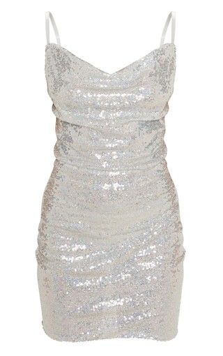 Cowl Neck Mini Dress, Sparkly Outfits, Petite Midi Dress, Hoco Dress, Party Fits, Bear Outfits, Cowl Neck Dress, Grad Dresses, Sparkly Dress