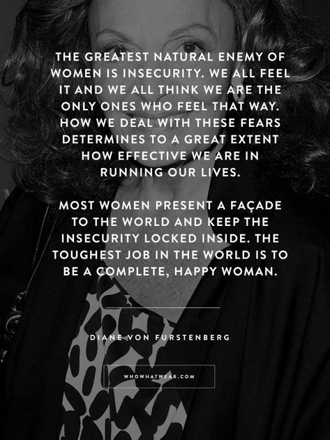 Diane von Furstenberg's Best Inspirational Quotes Ever | Who What Wear Dvf Quotes, Best Quotes Ever, Psychology Quotes, Best Inspirational Quotes, Fashion Quotes, A Quote, Von Furstenberg, Diane Von, Woman Quotes