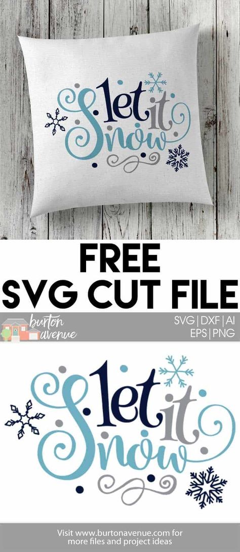 Create fun winter projects with this free Winter SVG Files for Silhouette and Cricut Winter Svg Files, Winter Projects, Projets Cricut, Winter Project, Winter Svg, How To Make Snow, Christmas Svg Files, Free Svg Files, Cricut Free