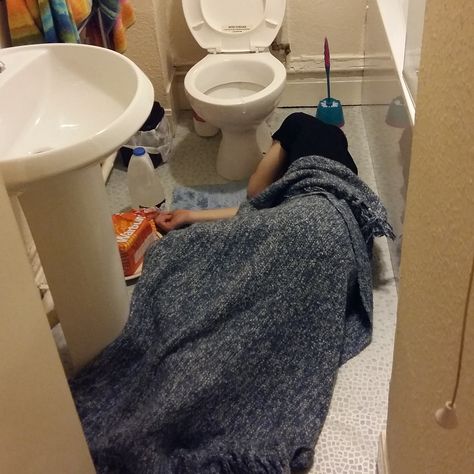 Throwing Up Blue  https://medium.com/the-haven/throwing-up-blue-d3b3e5f624e2 Girl Throwing Up Over Toilet, Throw Up, Life Core, Snoring Remedies, How To Stop Snoring, Stop Snoring, Over Toilet, E Dawn, Sleeping In Bed